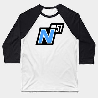 S51 N logo (v2) Baseball T-Shirt